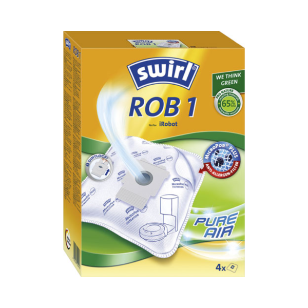 Swirl Staubbeutel ROB 1 4 Stück